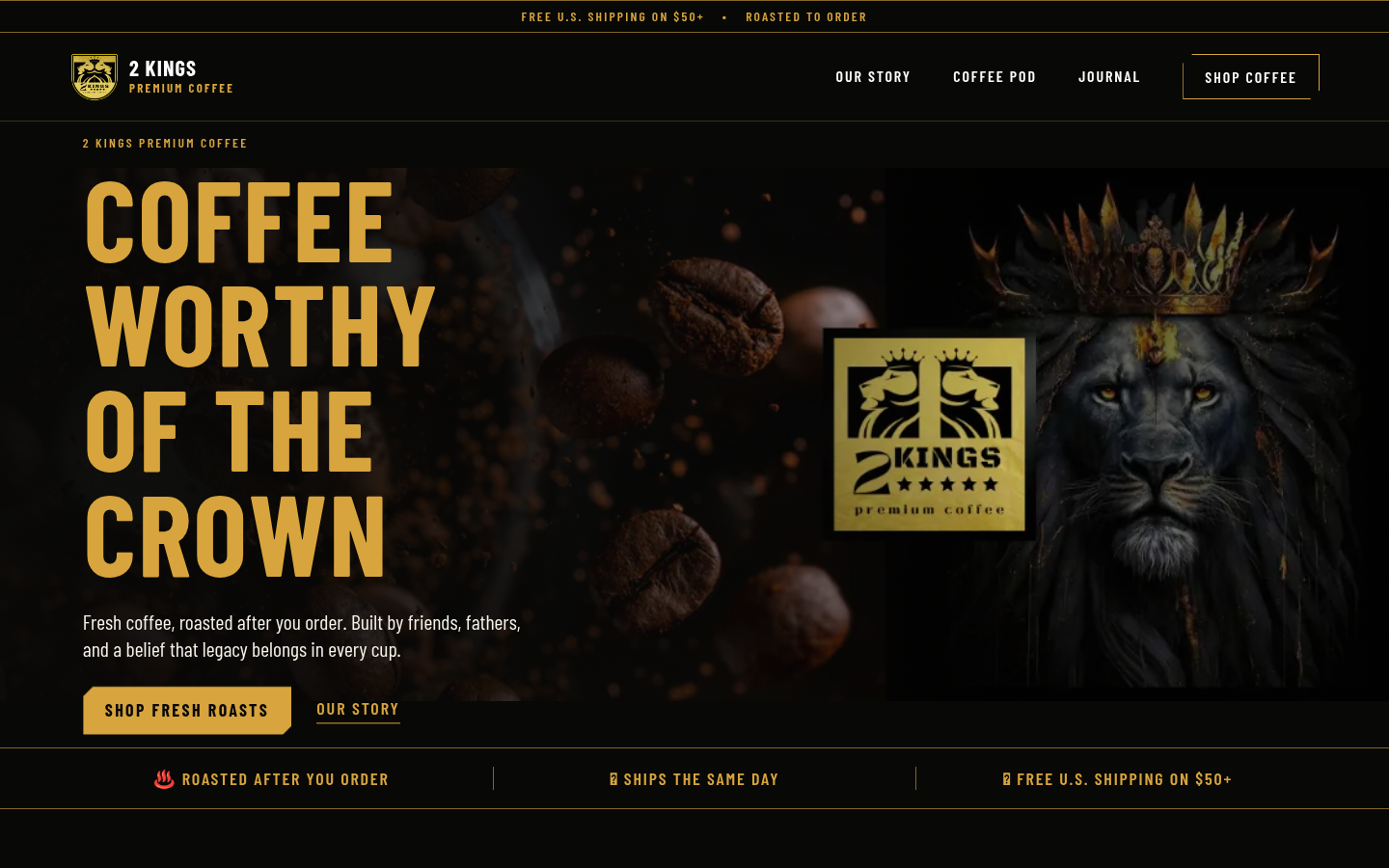 2Kings Premium Coffee